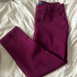 Old Navy Harper Dress Pants mid rise ankle, gently worn